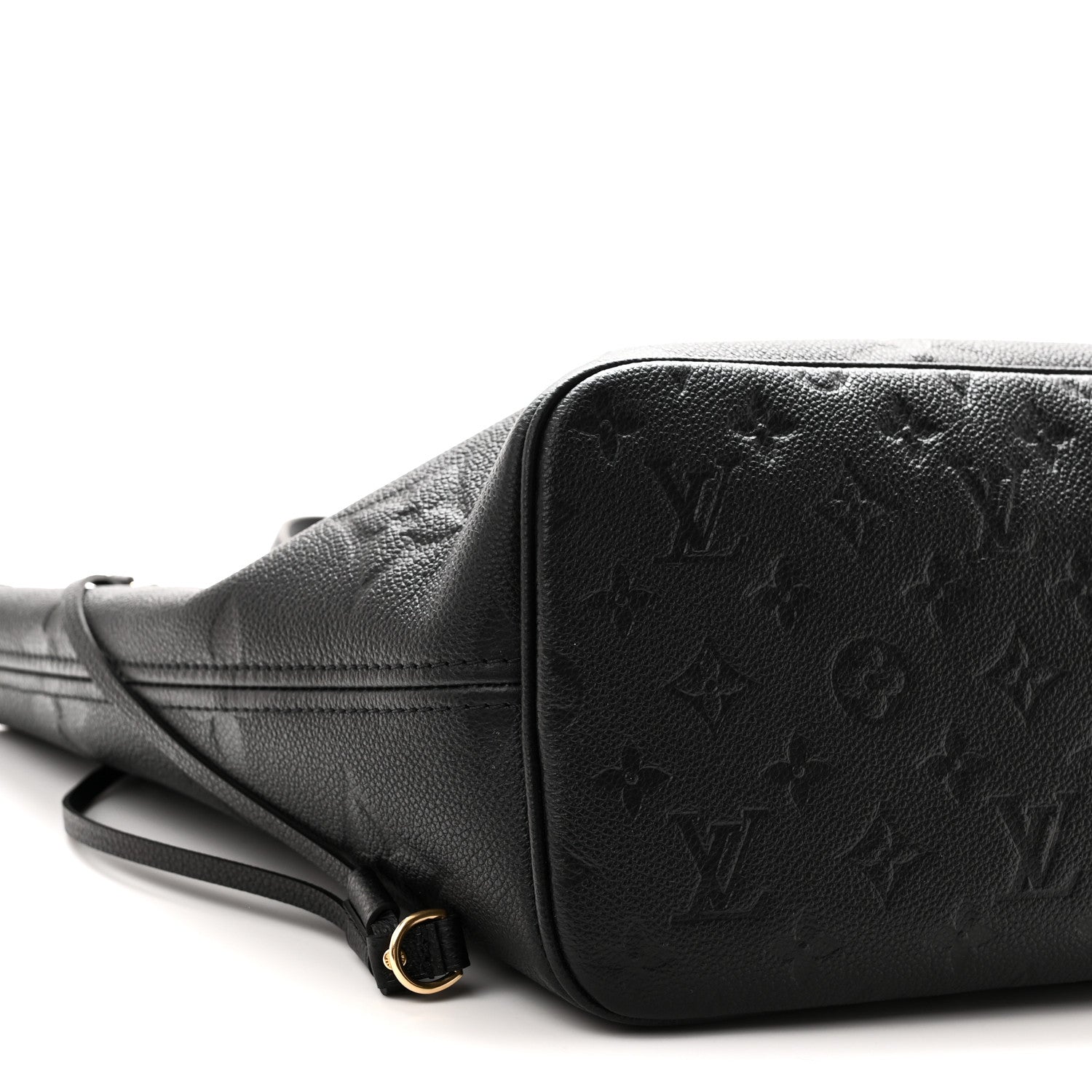 Louis Vuitton Empreinte Monogram Giant Neverfull MM Black 9 of 10