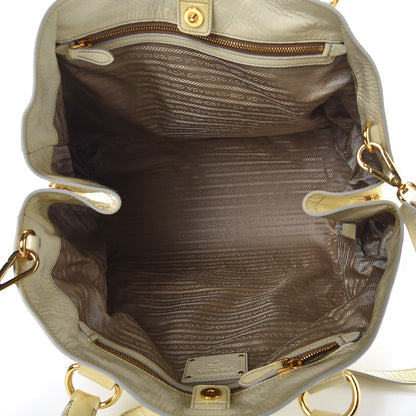 Prada Vernice Naplak Shopping Tote White 6 of 15