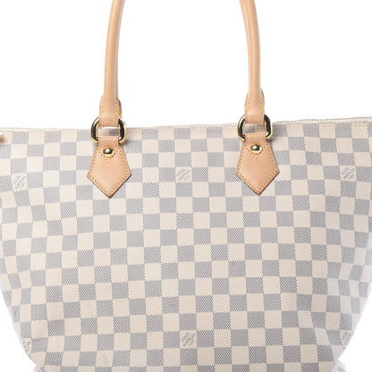Louis Vuitton Damier Azur Saleya MM 7 of 17