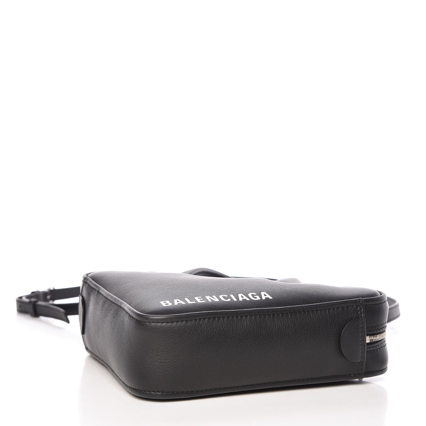 Calfskin XS Triangle Duffle Black