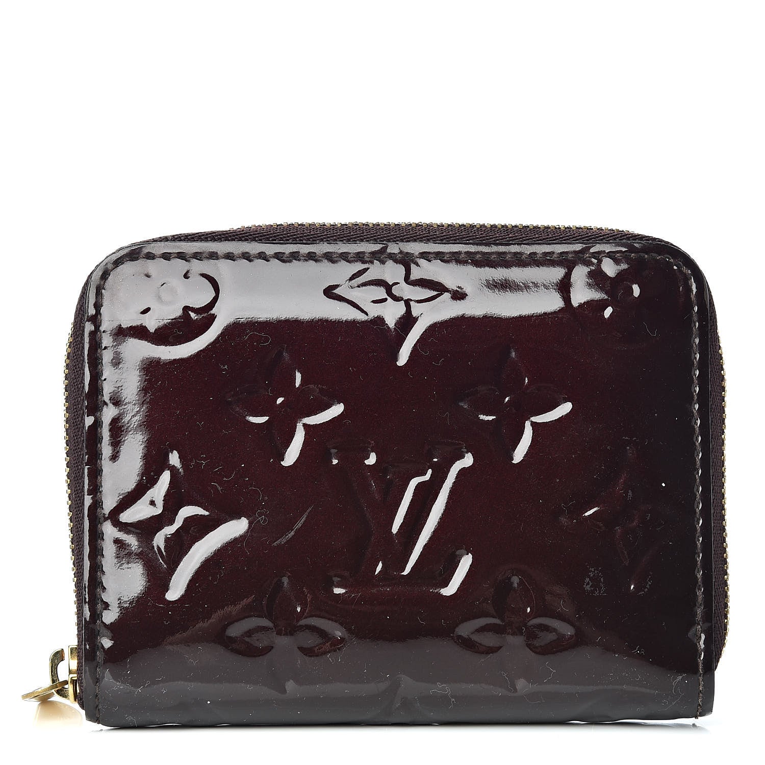 Louis Vuitton Vernis Zippy Coin Purse Wallet Amarante 1 of 9