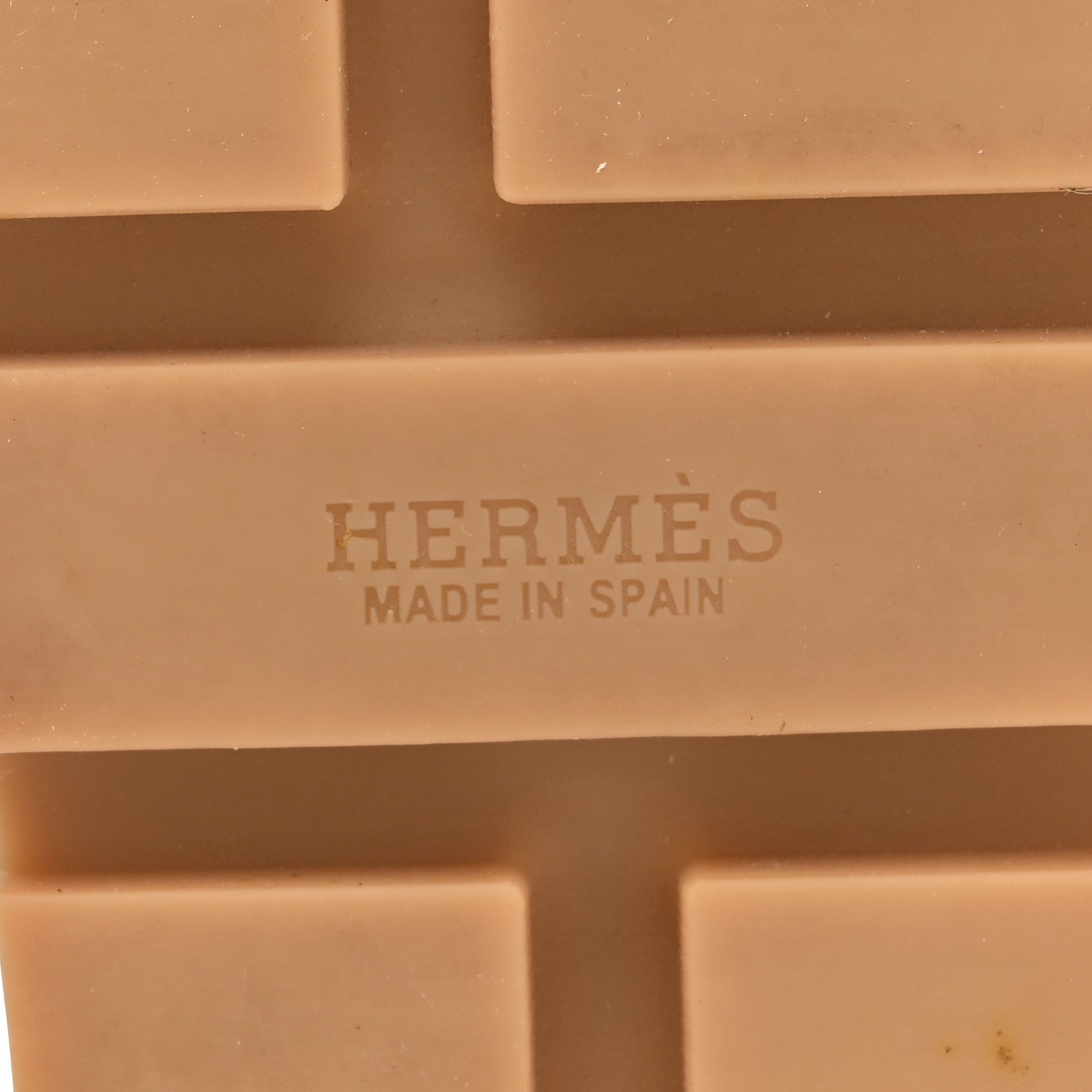 Hermes Calfskin Cork Eze 30 Sandals 36 White 6 of 12