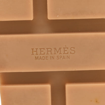 Hermes Calfskin Cork Eze 30 Sandals 36 White 6 of 12