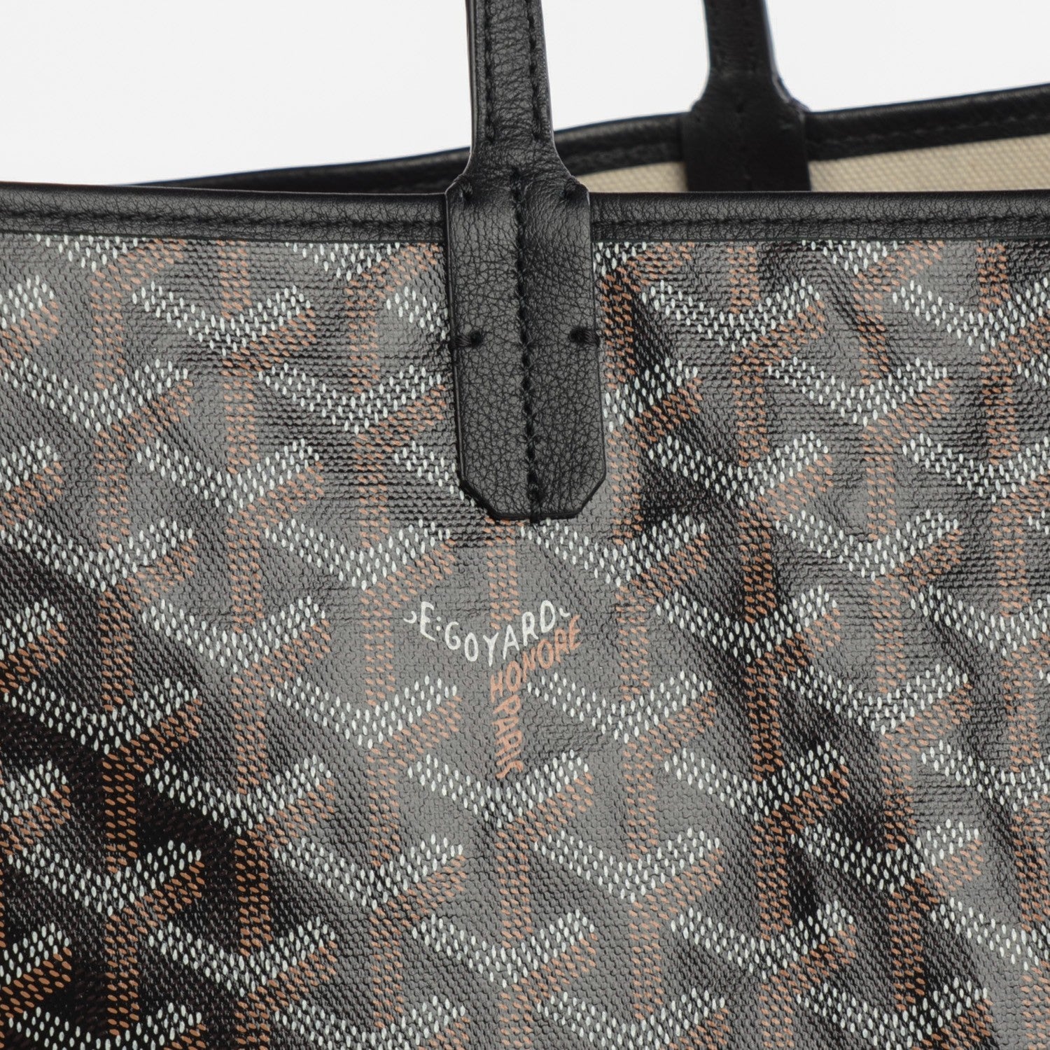 Goyard Goyardine Saint Louis GM Black 10 of 10