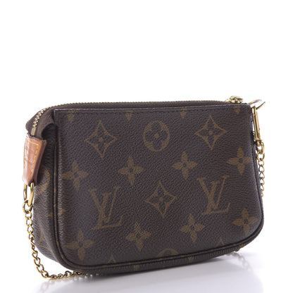 Louis Vuitton Monogram Mini Pochette Accessories 3 of 9