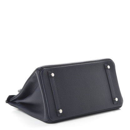 Hermes Togo Birkin 30 Bleu Nuit 3 of 10