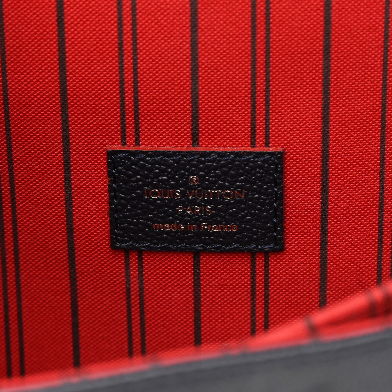 Louis Vuitton Empreinte Pochette Metis Marine Rouge 6 of 18