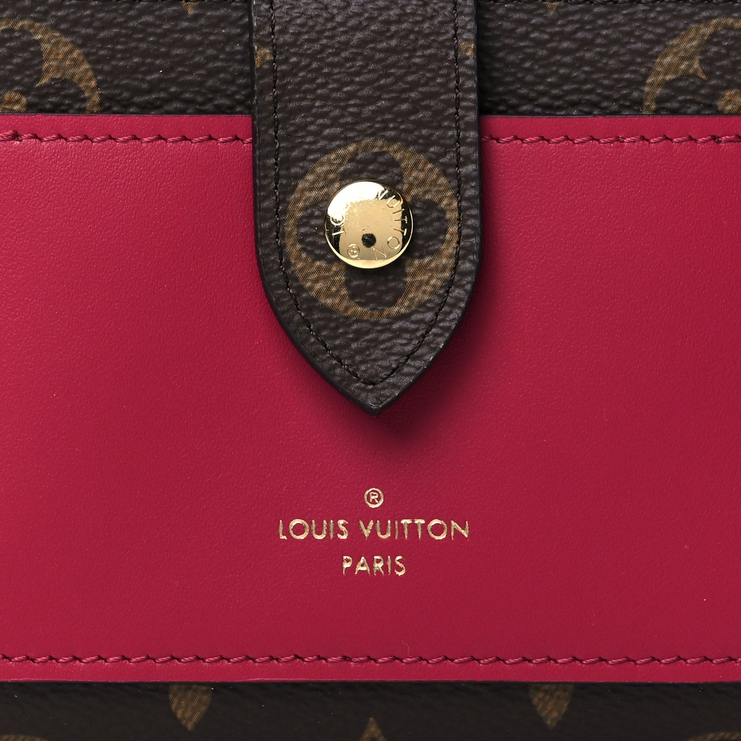 Monogram Juliette Wallet Fuchsia