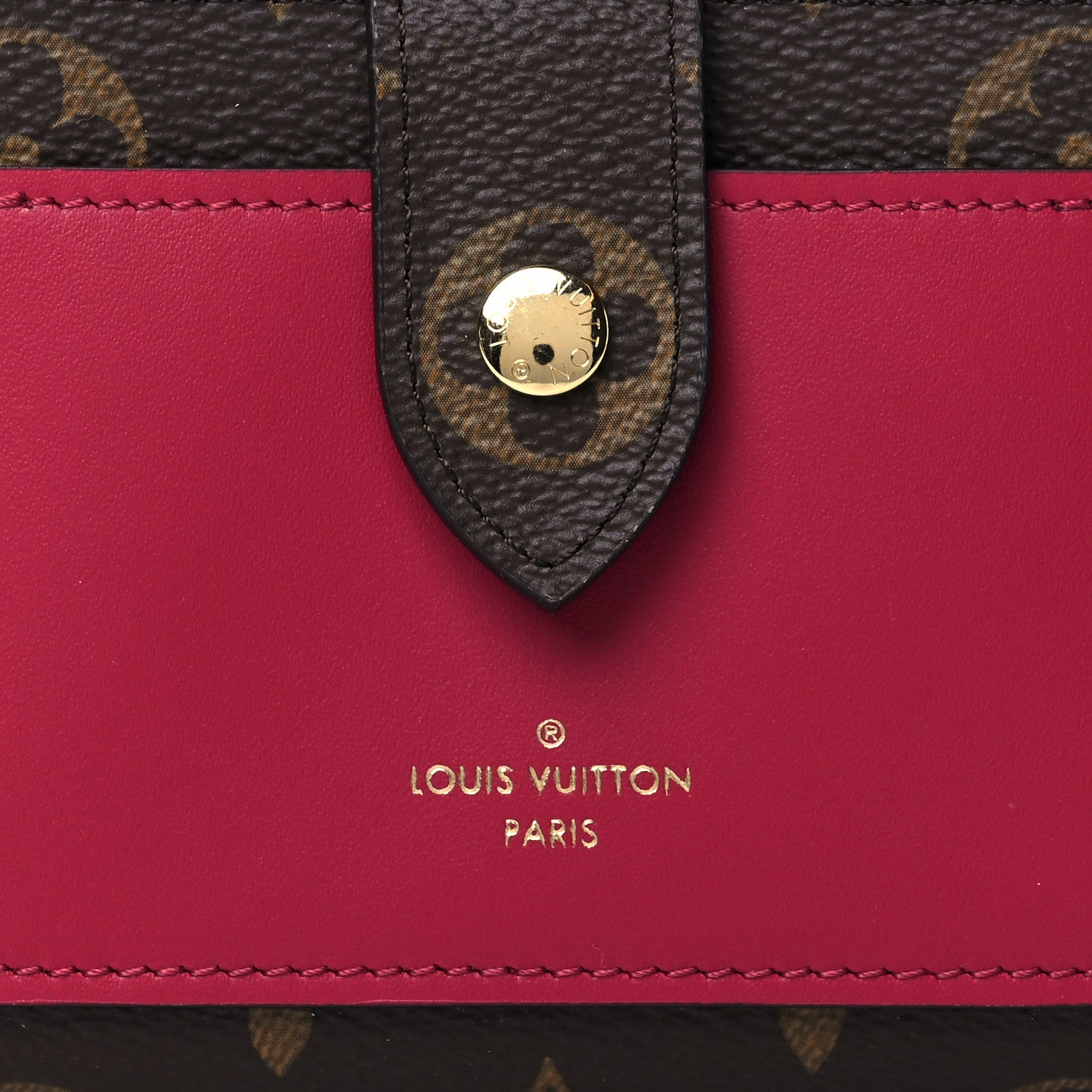 Louis Vuitton Monogram Juliette Wallet Fuchsia 8 of 8