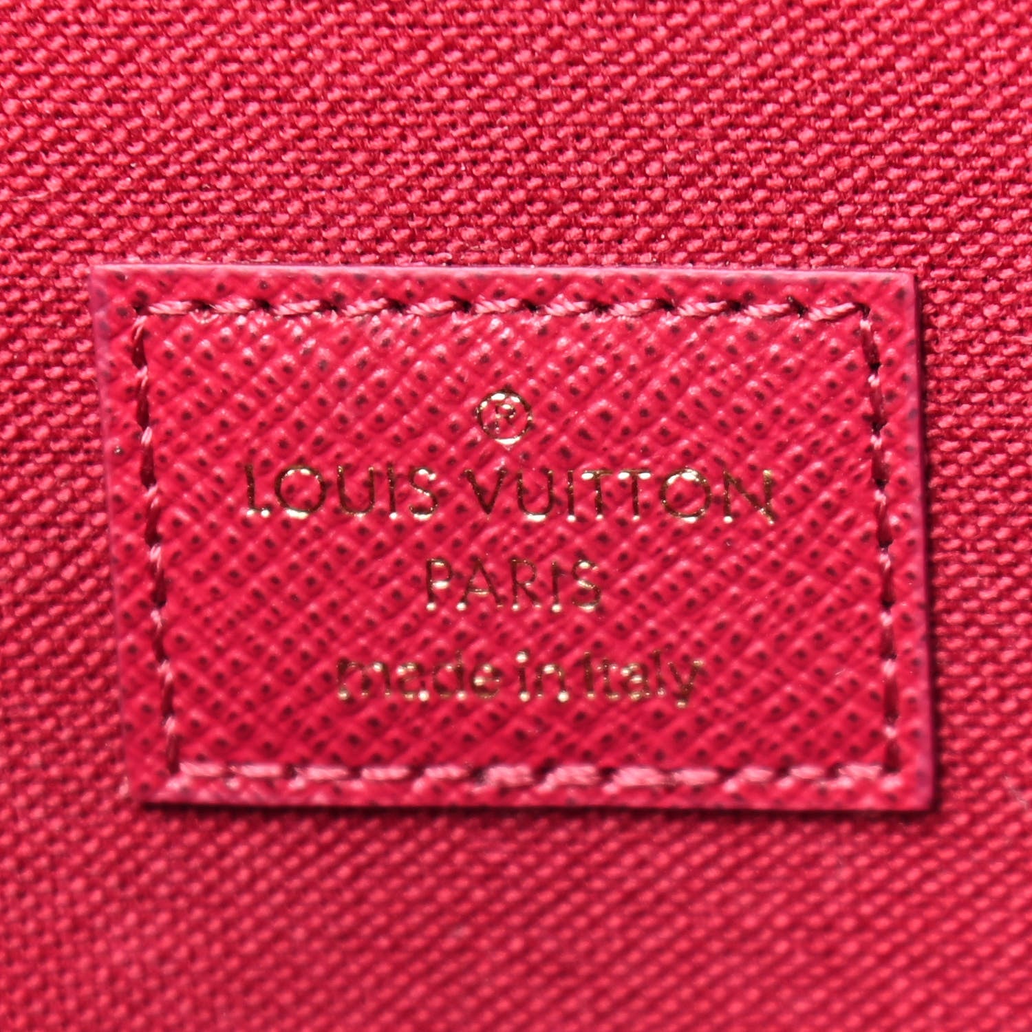 Louis Vuitton Monogram Pochette Felicie Chain Wallet Fuchsia 7 of 10