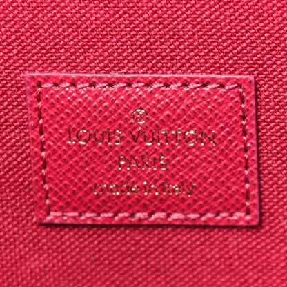 Louis Vuitton Monogram Pochette Felicie Chain Wallet Fuchsia 7 of 10