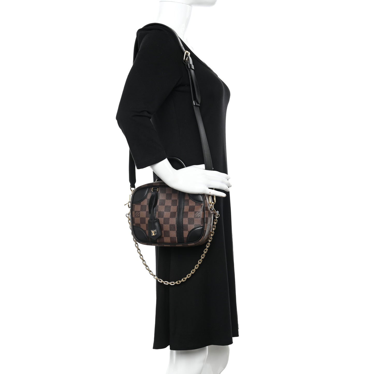 Damier Ebene Valisette Souple BB Black
