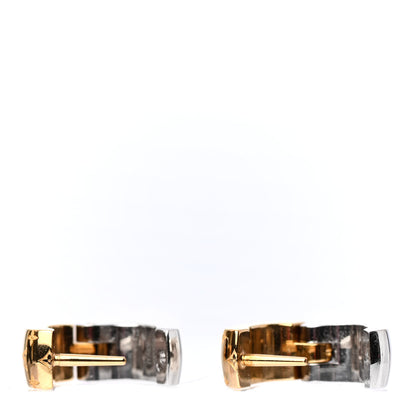 Louis Vuitton Nanogram Earrings Gold 3 of 4