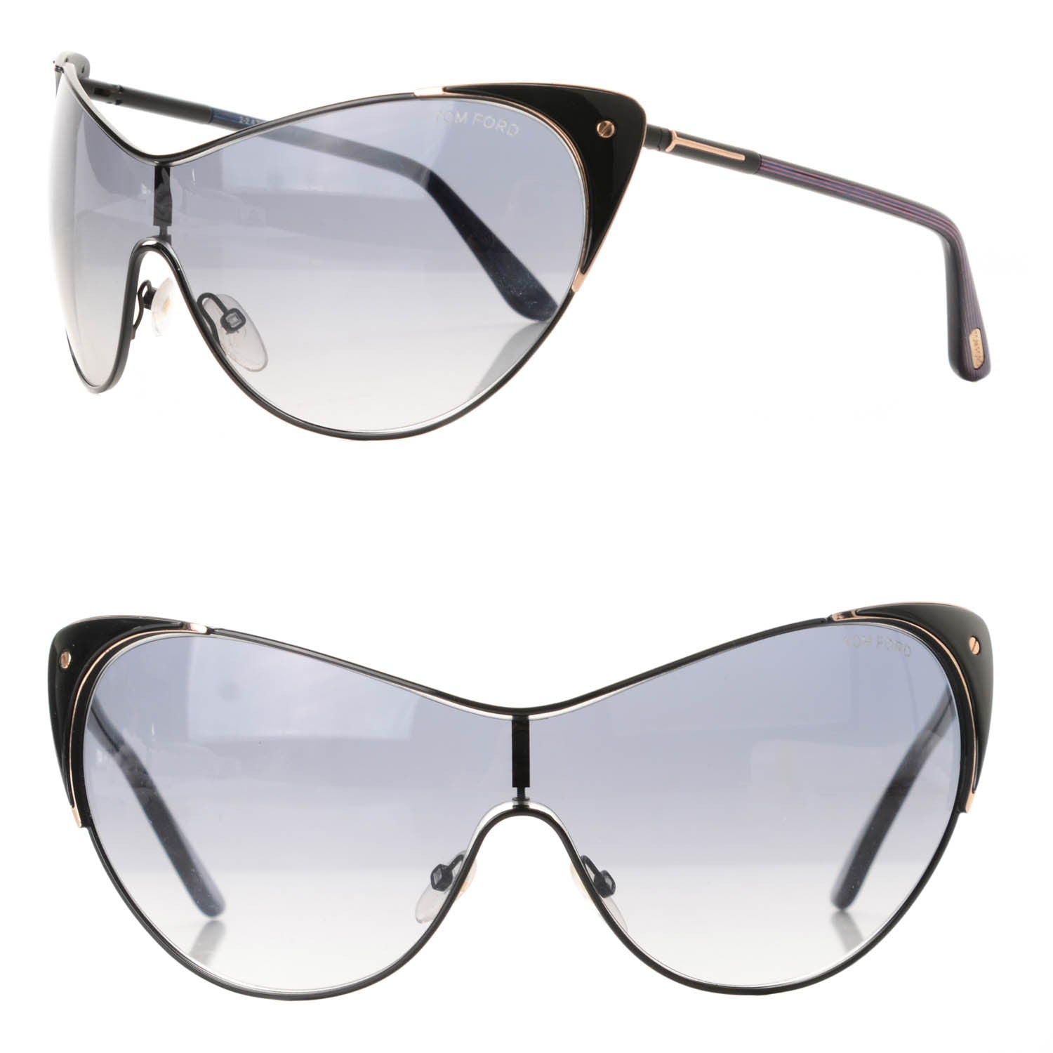 Tom Ford Vanda Sunglasses TF364 Black 1 of 4