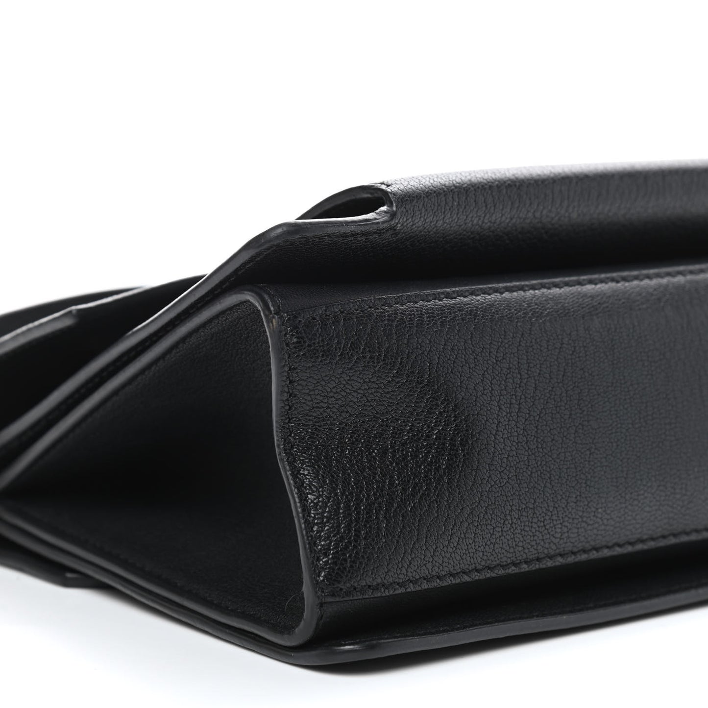 Goatskin Small GV3 Shoulder Bag Black