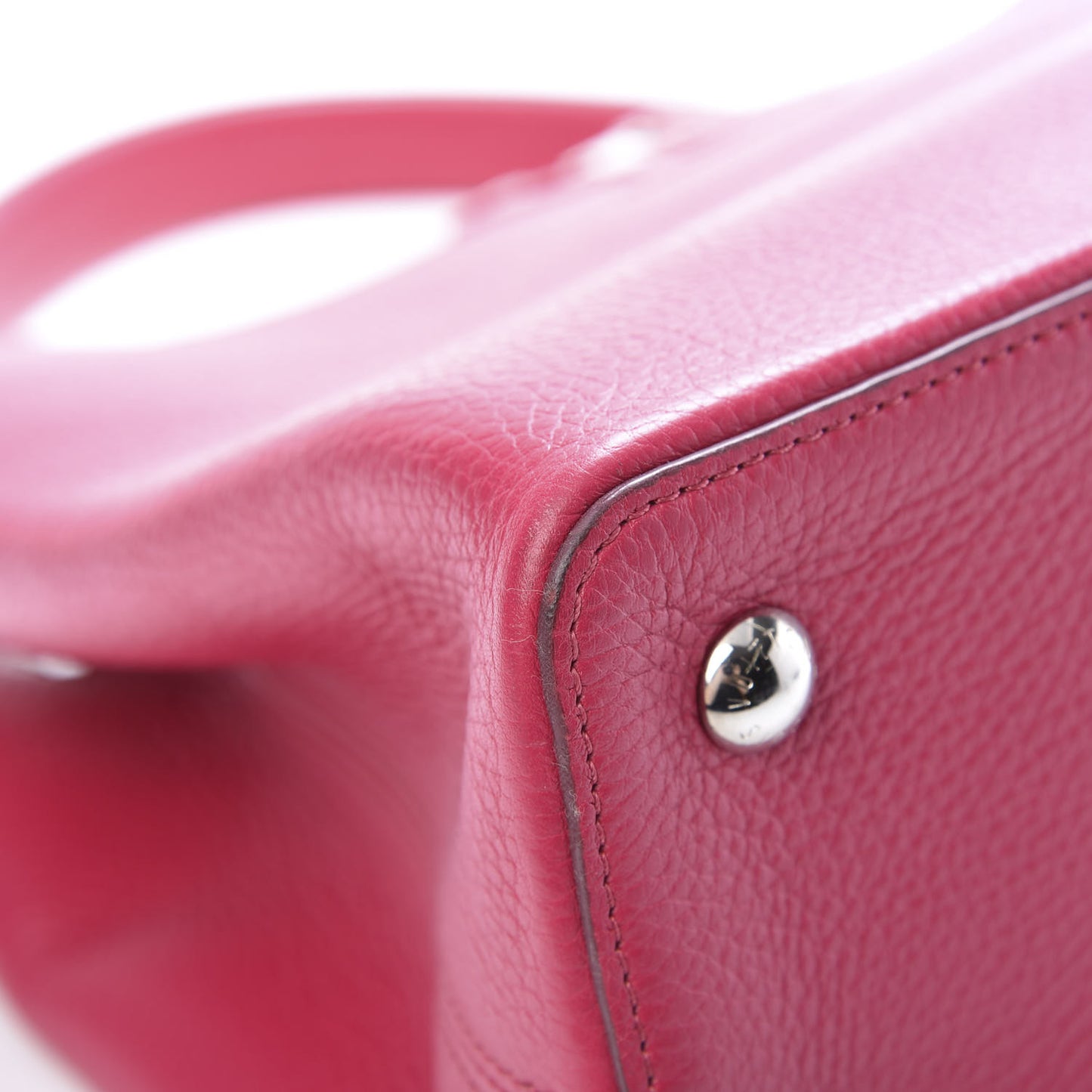 Taurillon Capucines MM Fuchsia
