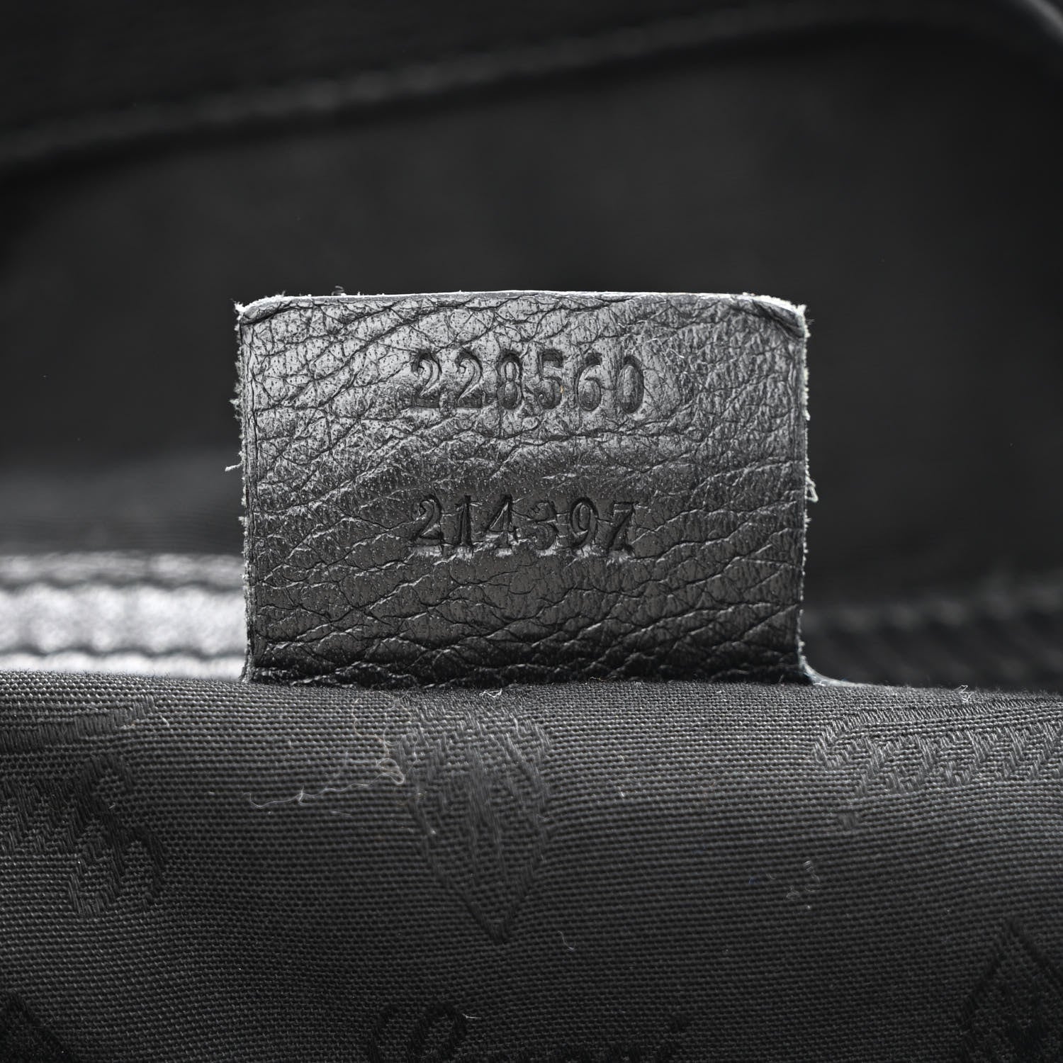 Gucci Calfskin Galaxy Hobo Black 7 of 11