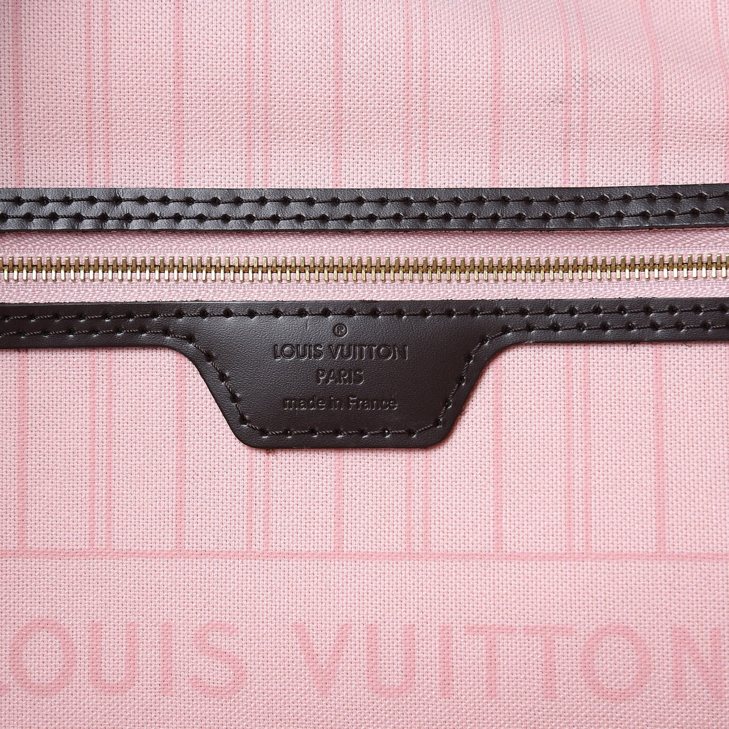 Damier Ebene Neo Neverfull MM Rose Ballerine