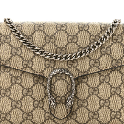 Gucci GG Supreme Monogram Mini Dionysus Chain Wallet Beige Taupe 8 of 11