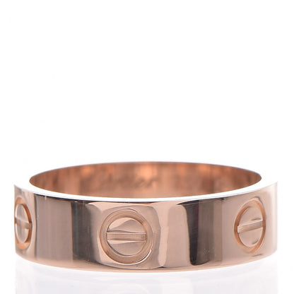 Cartier 18K Pink Gold 5.5mm LOVE Ring 55 7.25 4 of 4