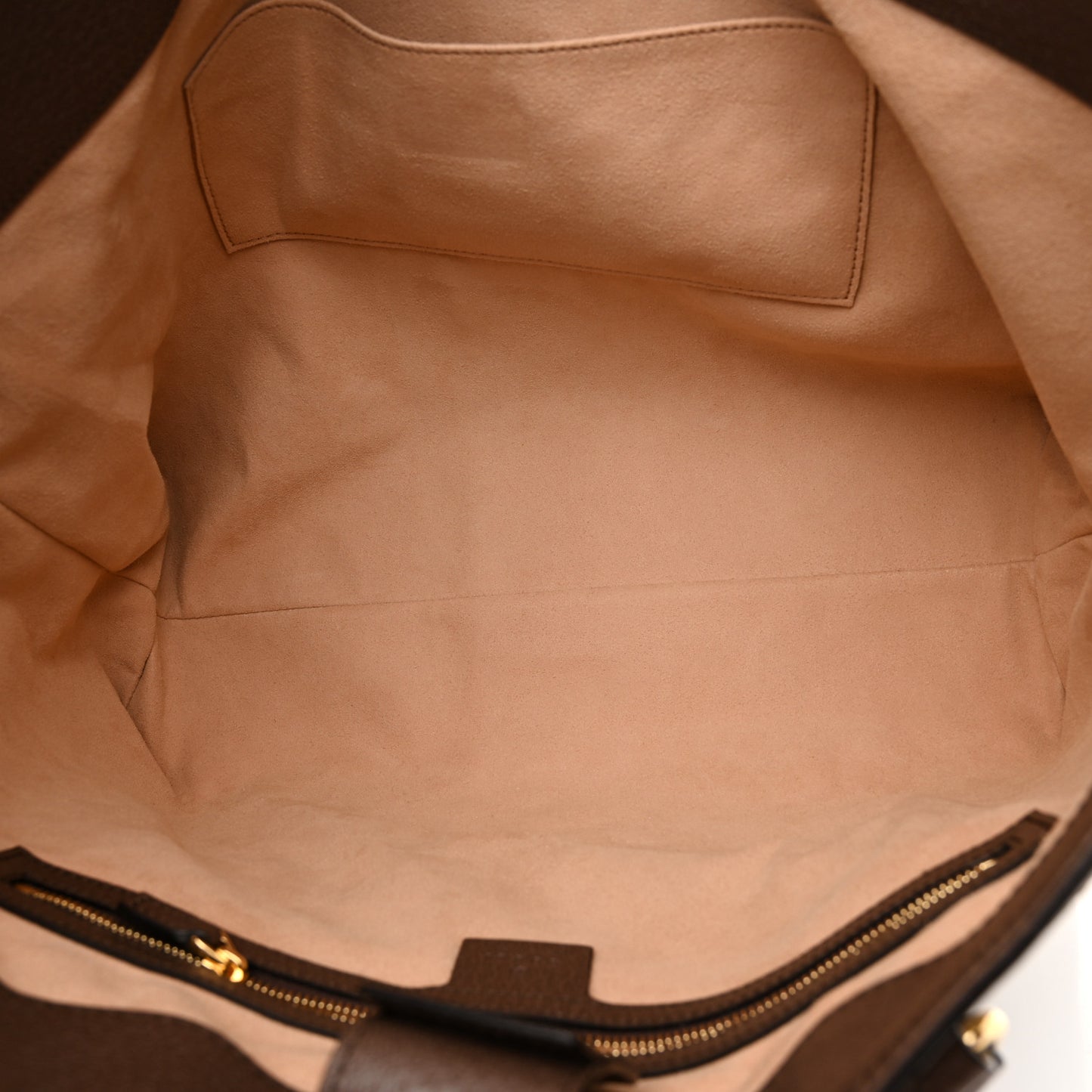 GG Supreme Monogram Textured Calfskin Web Medium Ophidia Shopping Tote Beige Ebony New Acero