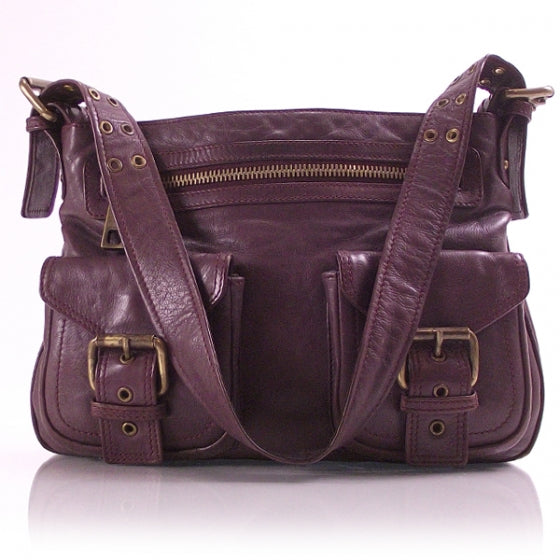 Marc Jacobs Leather Sofia Grape 1 of 11