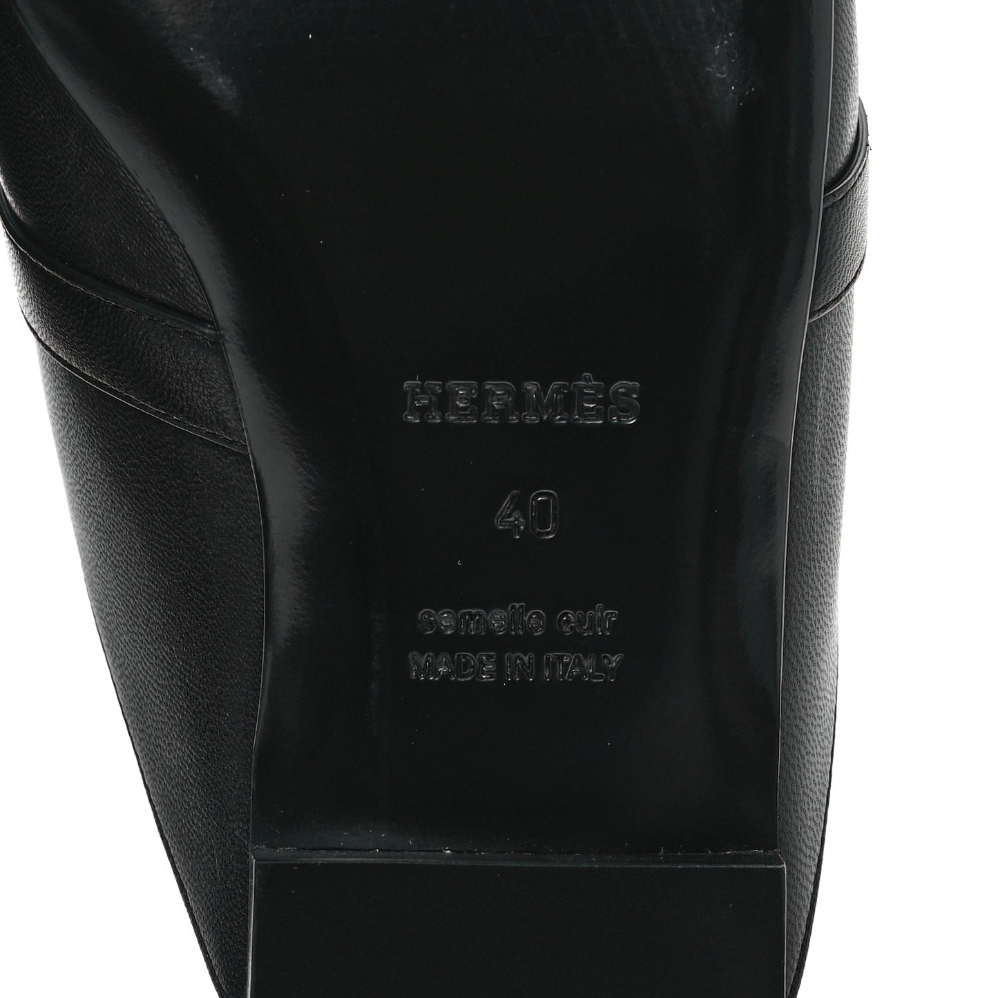 Goatskin Oz Mules 40 Black