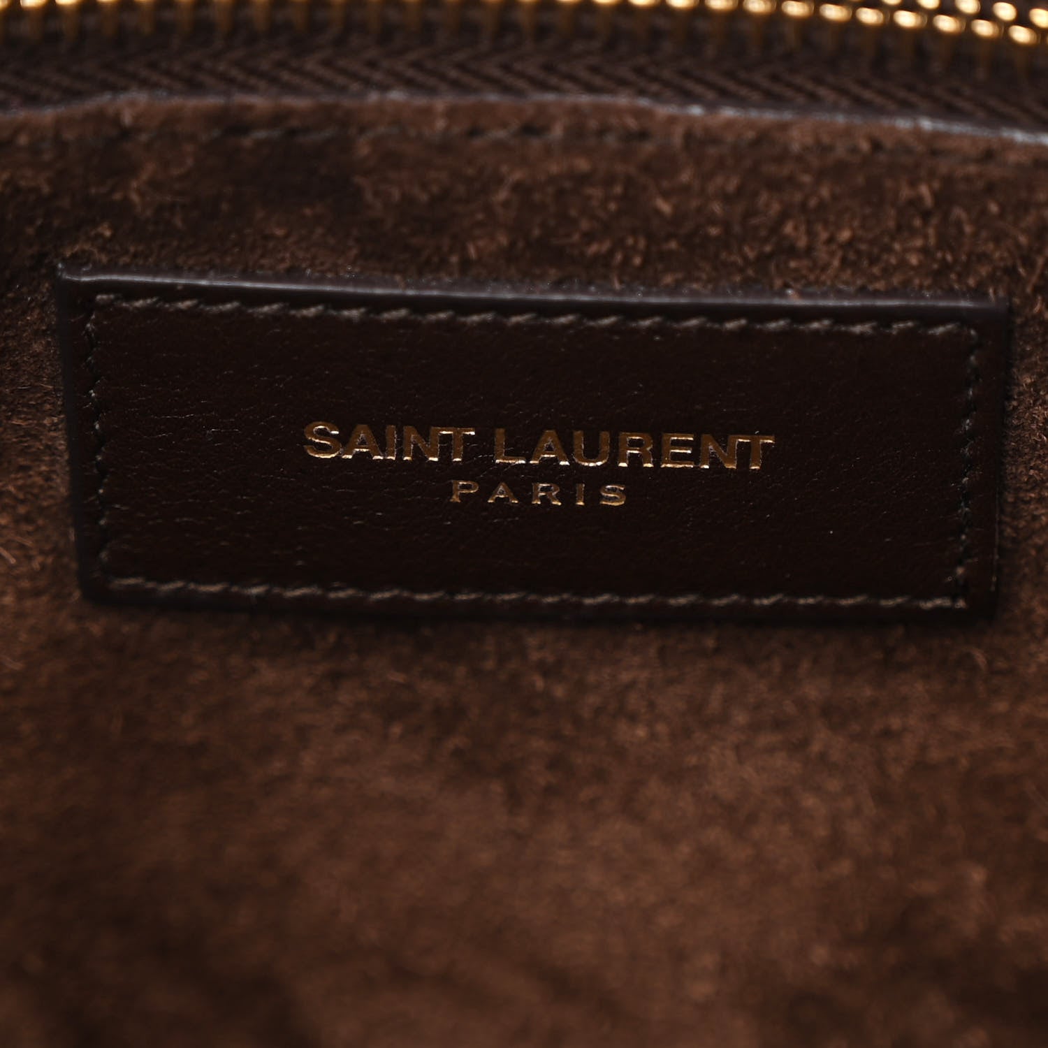 Saint Laurent Calfskin Large Sac De Jour Carryall Dark Brown 7 of 10