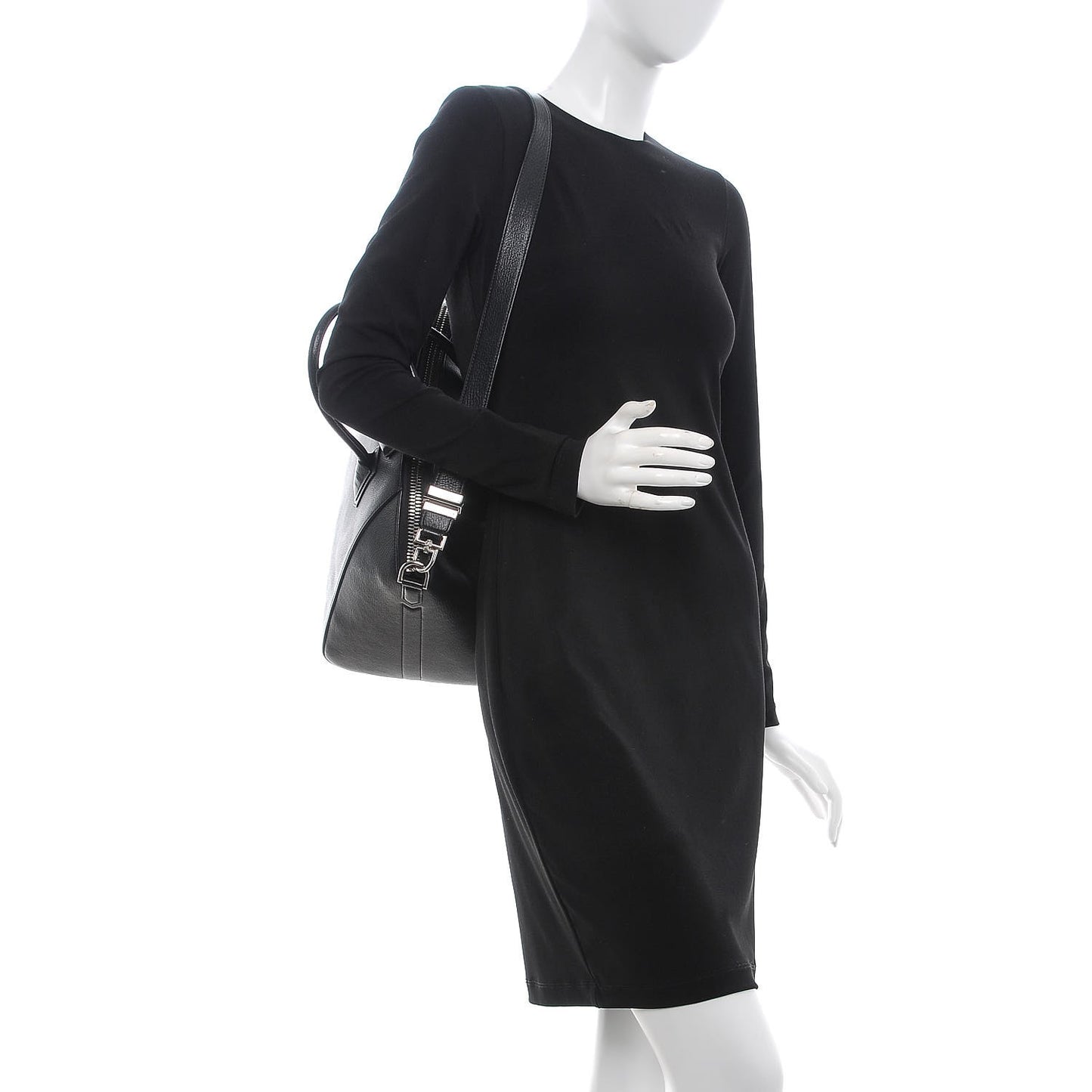 Cuoio Romano Selleria Bi-Color Medium Peekaboo Iconic Satchel Asfalto Latte