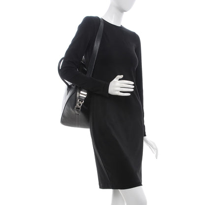 Fendi Cuoio Romano Selleria Bi-Color Medium Peekaboo Iconic Satchel Asfalto Latte 4 of 11