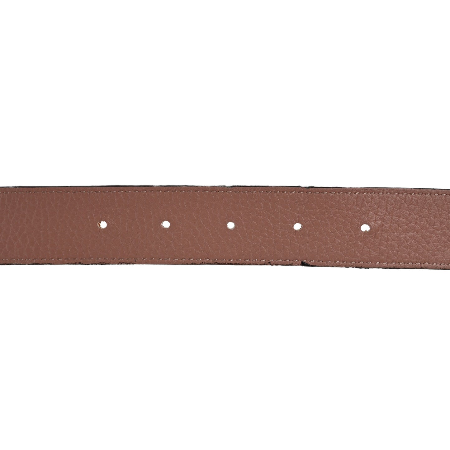 Taurillon Calfskin Monogram 30mm LV Initiales Reversible Belt 90 36 Rose Ballerine Ivory