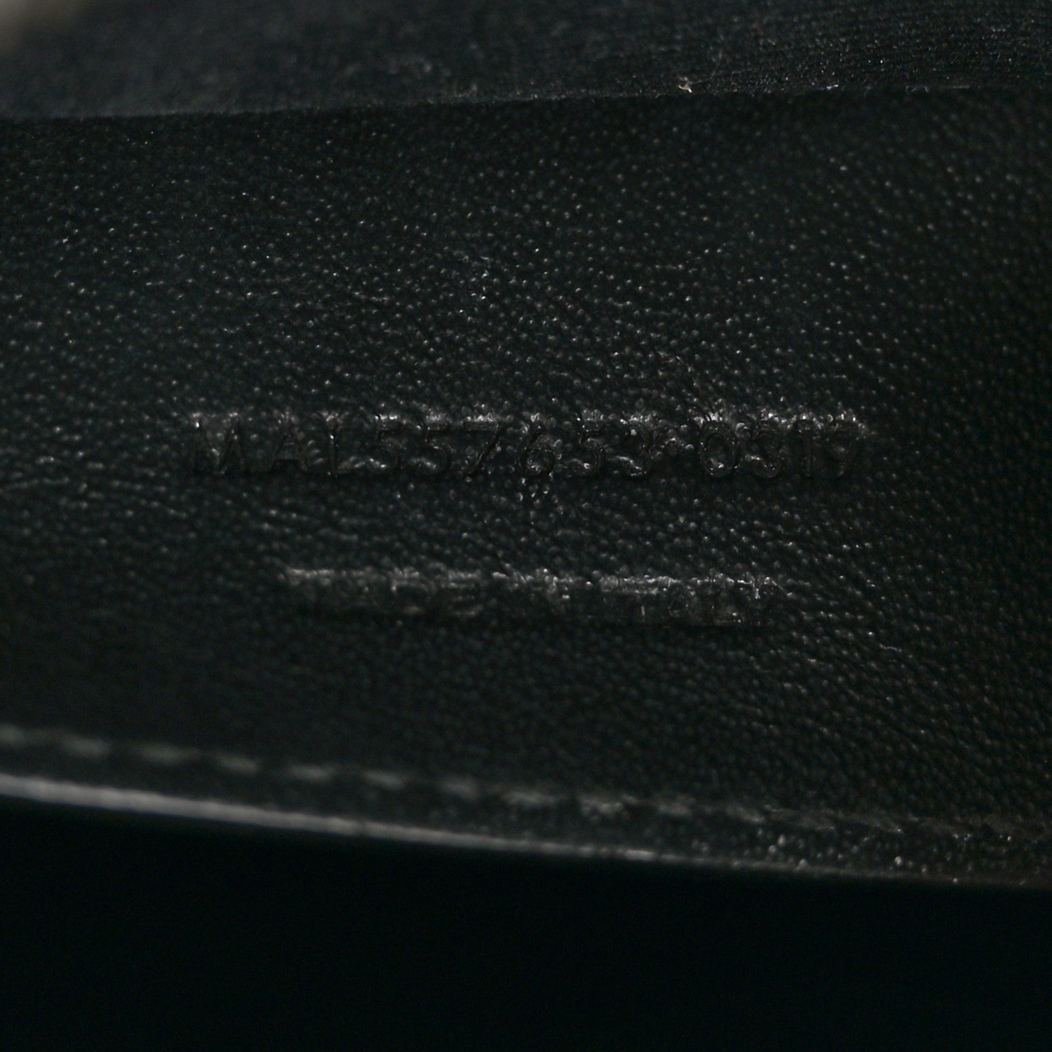 Saint Laurent Croc Calfskin Embossed Medium Uptown Tote Black 7 of 11