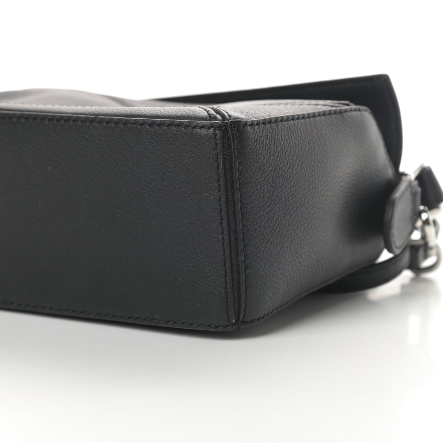 Calfskin Mini Puzzle Bag Black