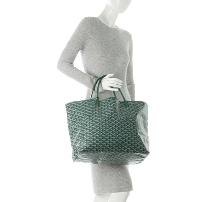 Goyard Goyardine Saint Louis GM Green 2 of 9