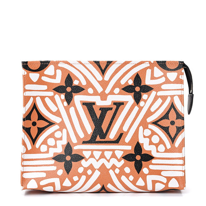 Louis Vuitton Monogram Giant Crafty Pochette Toiletry 26 Creme Caramel 1 of 6