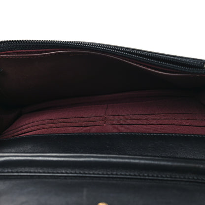 Chanel Lambskin Quilted Wallet On Chain WOC Black 5 of 13