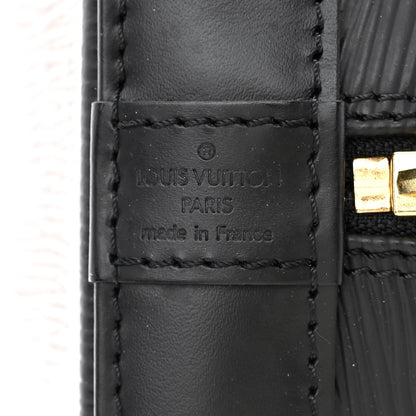 Louis Vuitton Epi Alma PM Black 6 of 11