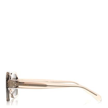 Celine Acetate Square Sunglasses CL40266U Beige Smoke 3 of 7