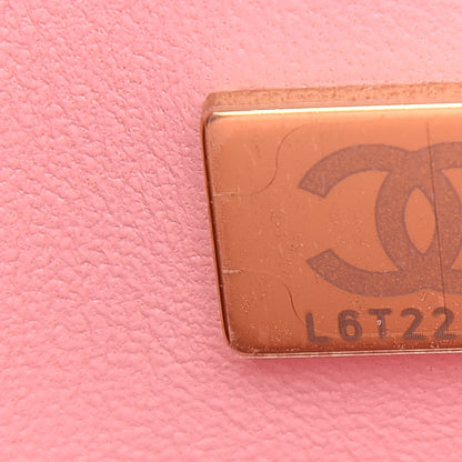 Chanel Caviar Quilted Small Double Flap Pink 7 of 9