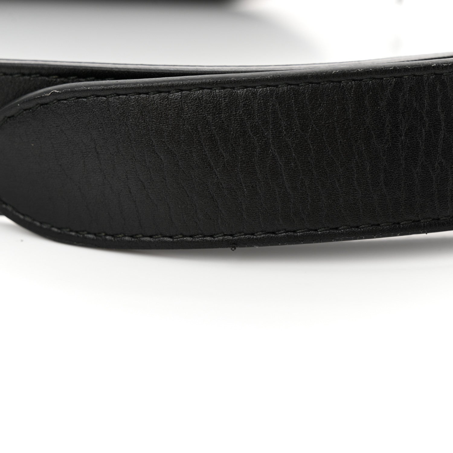 Gucci Calfskin Matelasse GG Marmont Belt Bag 85 34 Black 13 of 14