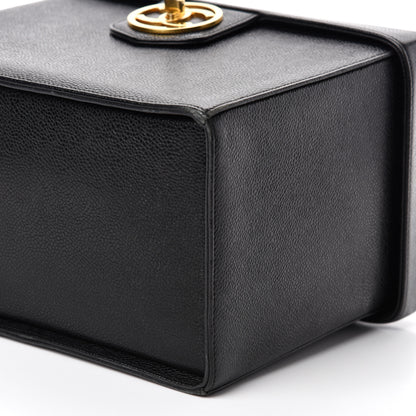 Chanel Caviar Vanity Train Case Black 6 of 15