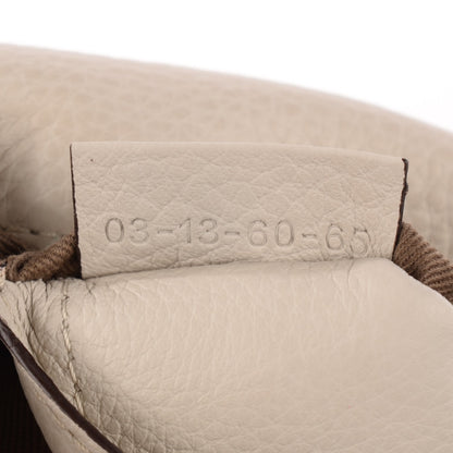 Chloe Calfskin Mini Marcie Round Crossbody Bag Dove 11 of 12