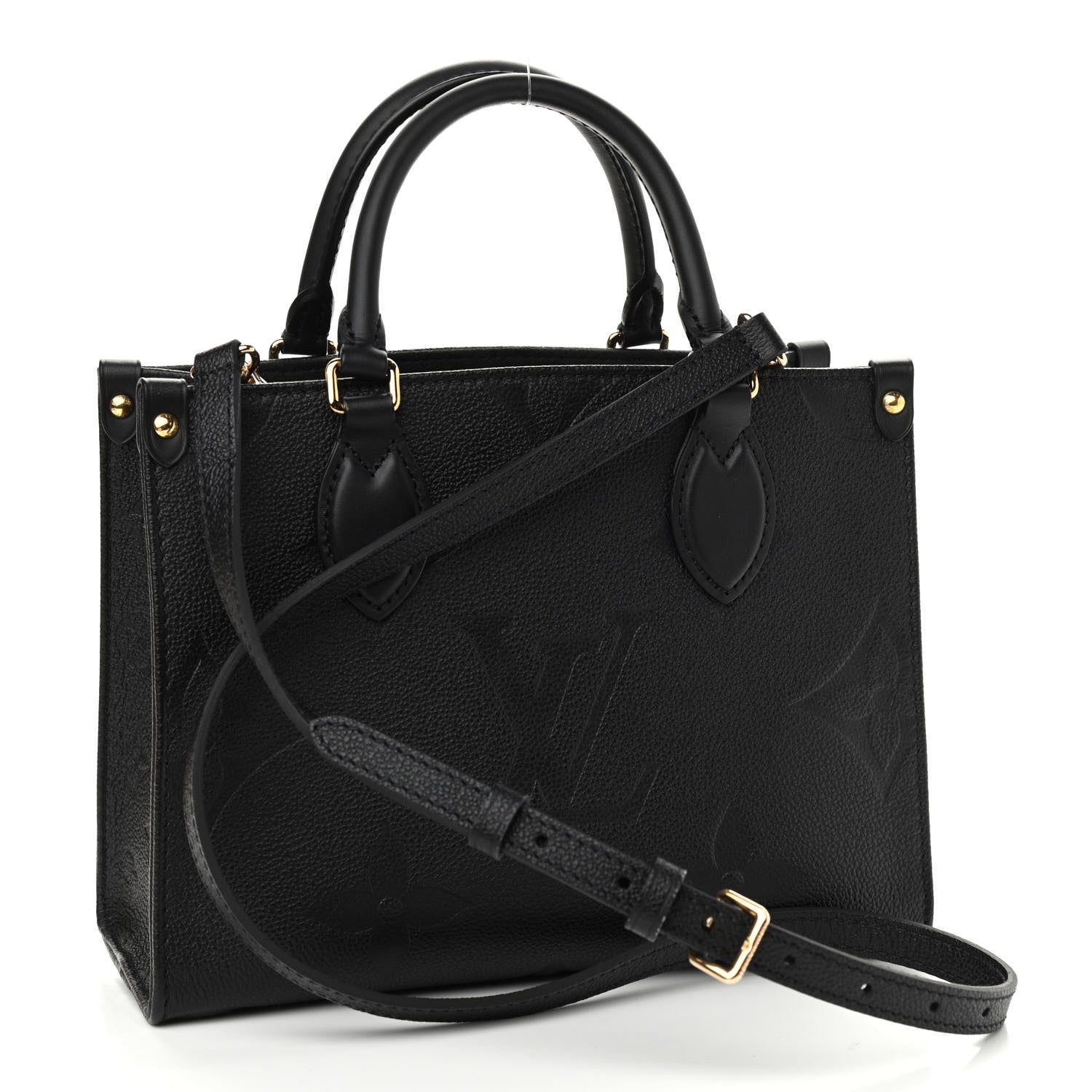 Louis Vuitton Empreinte Monogram Giant Onthego PM Black 3 of 9