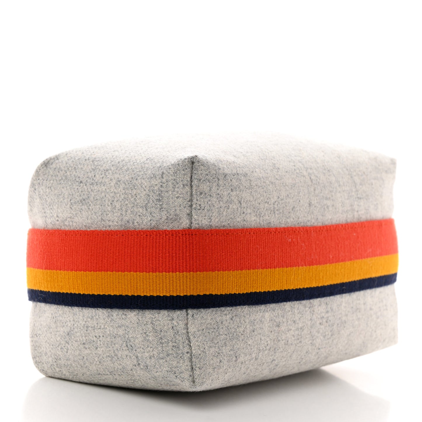 Canvas Small Bride-A-Brac Pouch Gris Flanelle