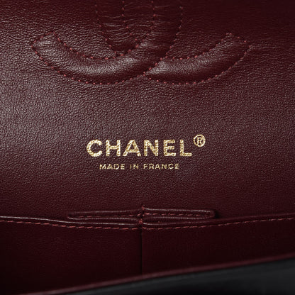 Chanel Lambskin Quilted Medium Double Flap Black 6 of 12
