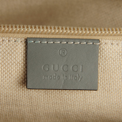 Gucci GG Supreme Monogram Small Zippered Tote Ecru Grigio 5 of 7