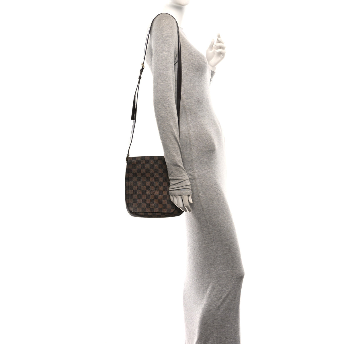 Louis Vuitton Damier Ebene Musette Salsa Long Strap 2 of 9