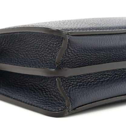 Fendi Cuoio Romano Vitello Cover Bi-Color Peekaboo I See U X Cross Satchel Cuoio Blue 12 of 12
