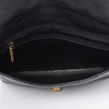 Chanel Aged Calfskin Quilted Reissue 2.55 Clutch Black 5 of 7