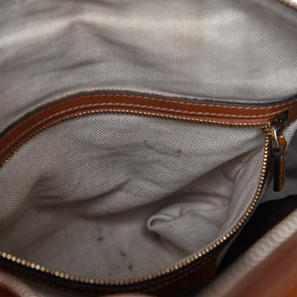 Gucci Monogram Vintage Web Medium Boston Tobacco 11 of 18